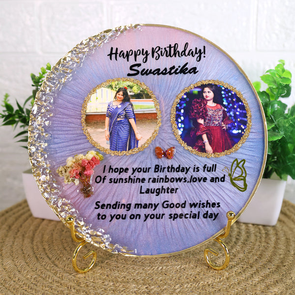 Handcrafted Resin  Art – Customise For Birthday or Anniversary