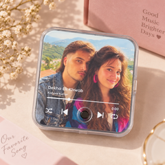 Custom Music Fridge Magnet For Couples