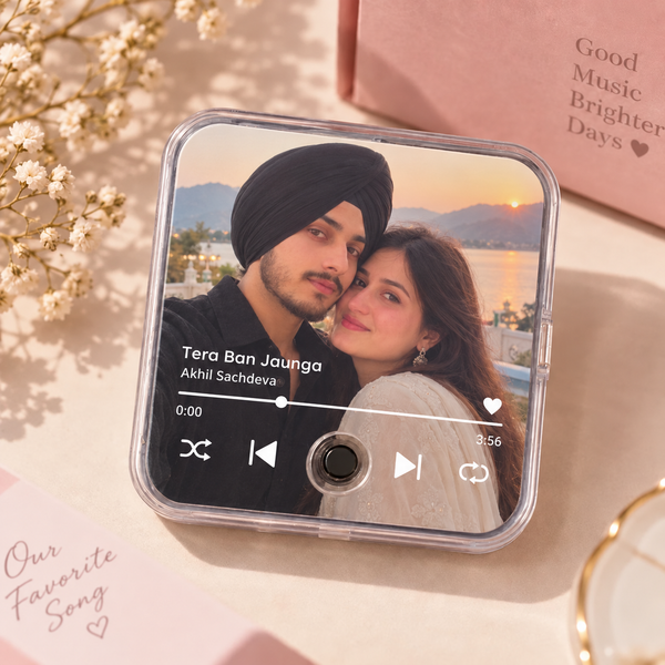 Personalized Fridge Music Magnet For girl friend