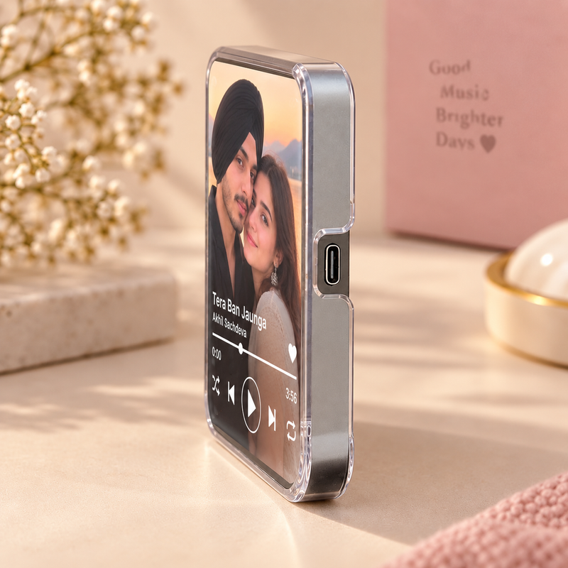 Personalized Fridge Music Magnet For girl friend