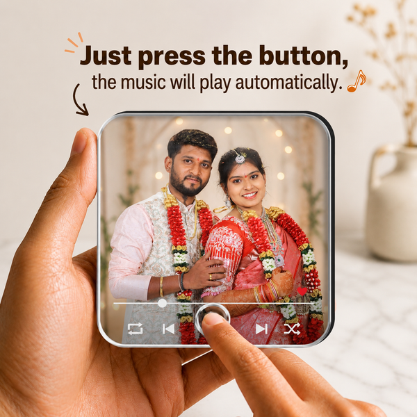 Personalised Music Fridge Magnet