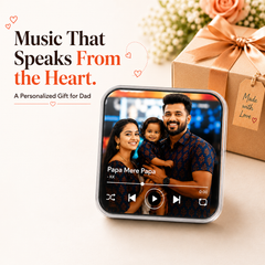Personalized Music Magnet for Dad
