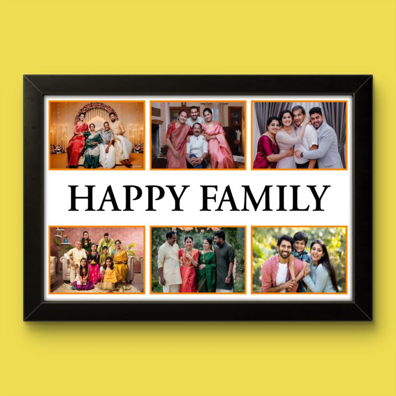 Family Story Collage Frame