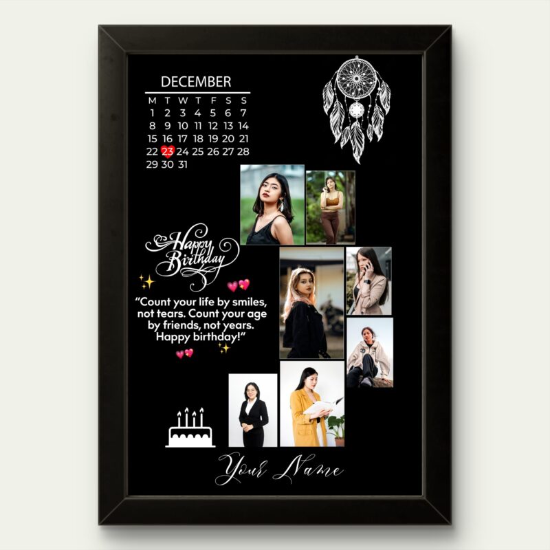 Dreamy Wishes Birthday Frame