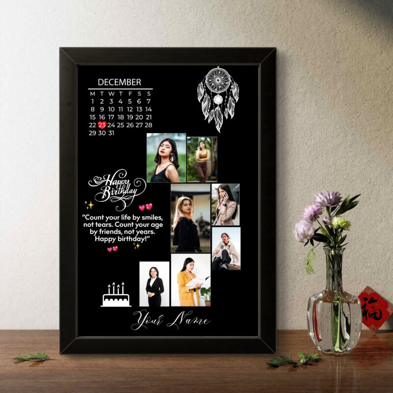 Dreamy Wishes Birthday Frame