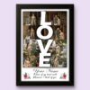 LOVE Story Personalized Photo Frame