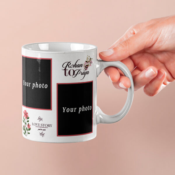 Love Story Defined design Wedding Anniversary Mug